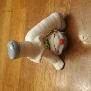 1978 Fitz Floyd FF Ceramic Tumbling Clown Figurine 3in